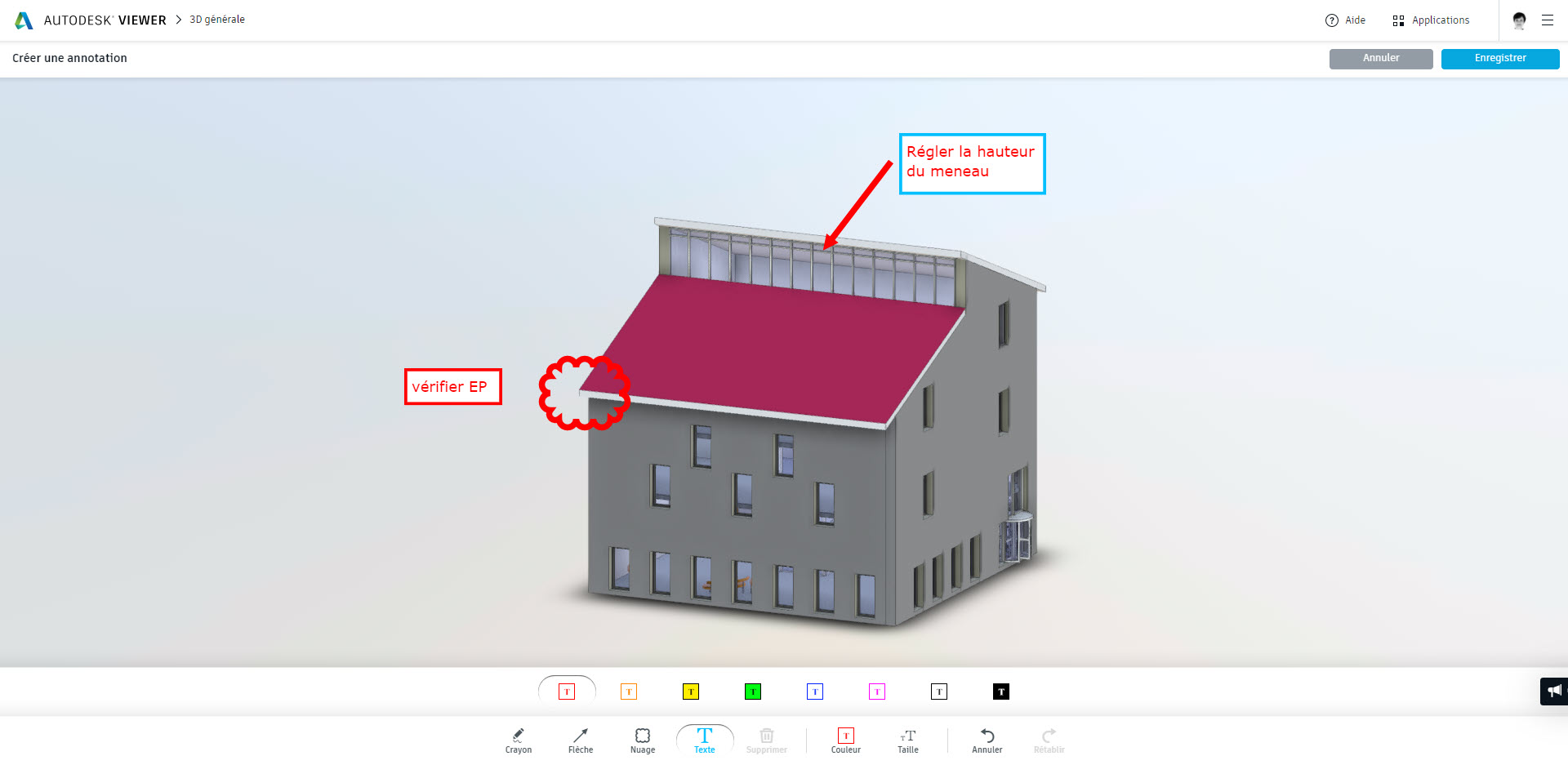 Annotation autodesk viewer