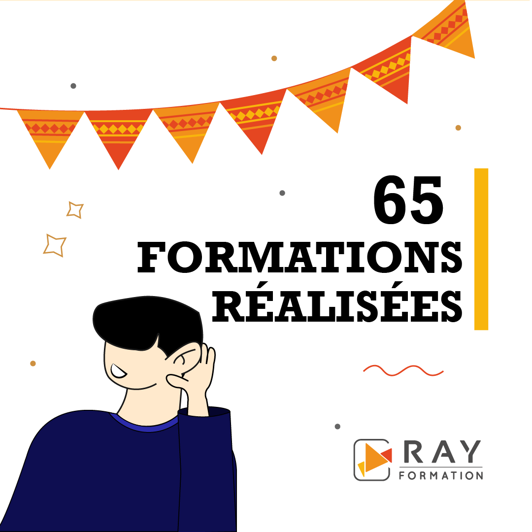 65 formations réalisées