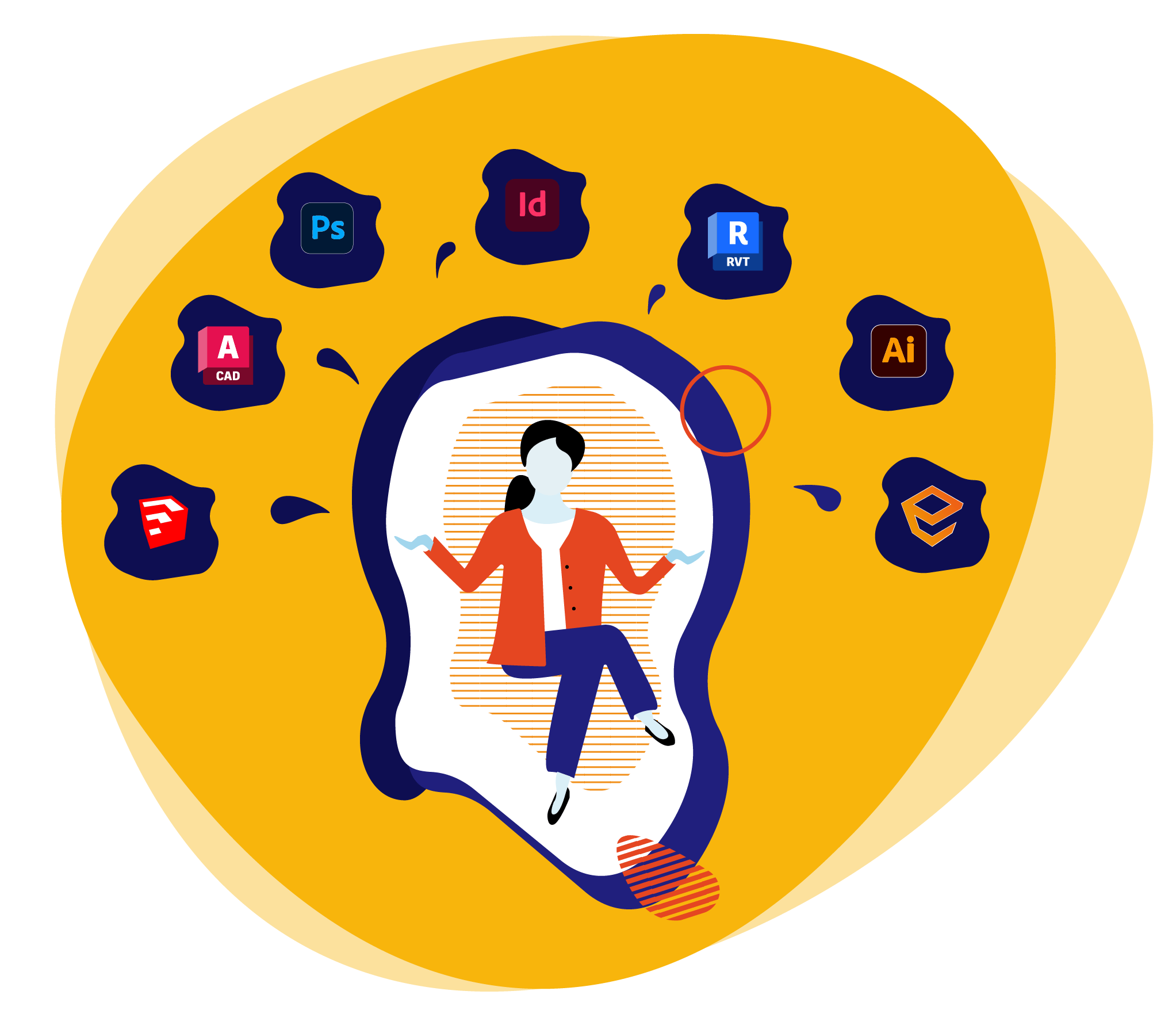 formation skecthup revit photoshop indesign revit illustrator enscape